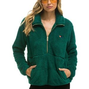 Aviator Nation Green Fleece